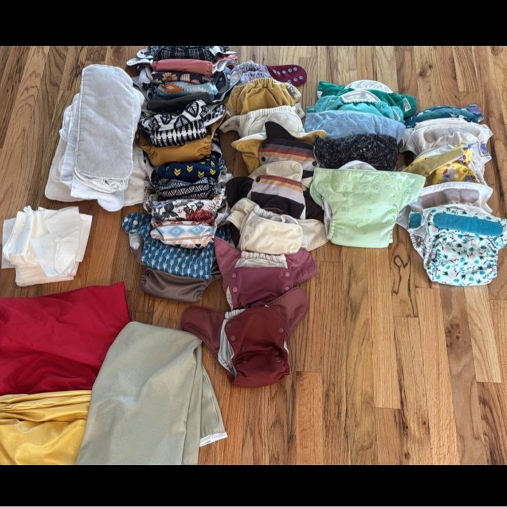 Grovia. Nora’s nursery. Bum genius. Bambino mio